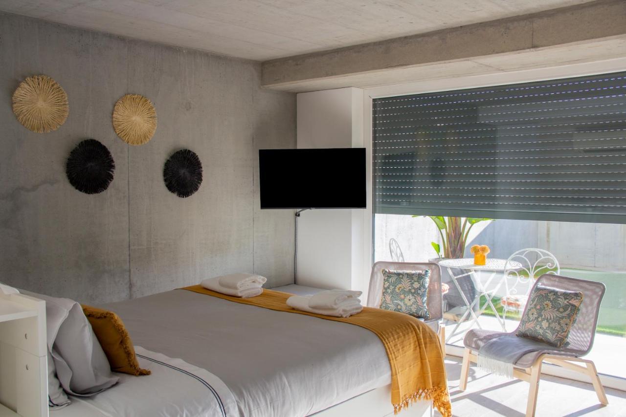 Casa Das Falcoeiras - Estudio Com Terraco Privado Aveiro Esterno foto